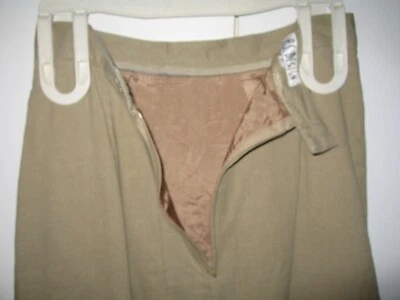 FALDA LONGITUD COMPLETA DISEÑO PS DAMAS-TALLA 6-25"X30" BRONCEADO-BOLSILLOS-FORRADA COMPLETA Foto 1 de 4