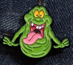 Spilla smaltata Slimer - film Ghostbusters - cartone animato - SPEDIZIONE GRATUITA - Foto 1 di 1
