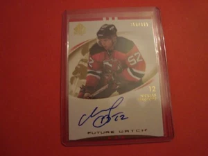 2007 08 SP AUTHENTIC HOCKEY AUTOGRAPH CARD 227 Nicklas Bergfors 368/999 NJ Devil - Picture 1 of 12