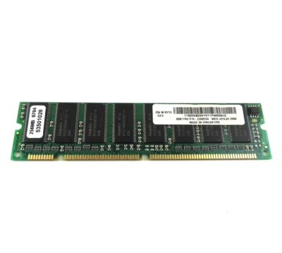 256MB DIMM PC133 SDRAM 133MHz (168 Pin) CL3 Memory - Image 1 of 2
