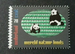 1984 NETHERLANDS NEDERLAND WWF ANIMALS PANDA WERELDNATUURFONDS VF MNH - Picture 1 of 1
