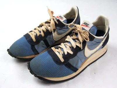 Vtg 1970's Nike Bermuda Running Shoe Sz 7.5 US Block Orange Swoosh 70s 80s - Image 1 of 4