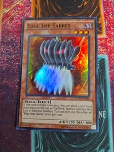 Yu-Gi-Oh! Edge Imp Sabres NECH-EN014 Super Rare Unlimited Near Mint - Picture 1 of 4
