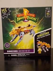 Mighty Morphin Power Rangers - Sabertooth Dinozord Construction Set- Hasbro NEW - Picture 1 of 6