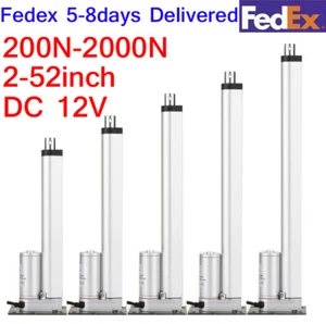 Motor Actuador Lineal Eléctrico 16"~52" 18~450lbs DC 12V Velocidad Rápida 5-115mm/s - Imagen 1 de 33