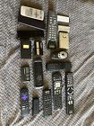 Lot Of 17 Miscellaneous Remote Controls Including Roku & Garage Remotes Untested