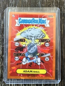 2022 Garbage Pail Kids Sapphire Orange 🔥 ADAM BALL 🔥 CARD # 1 /25 - Picture 1 of 2