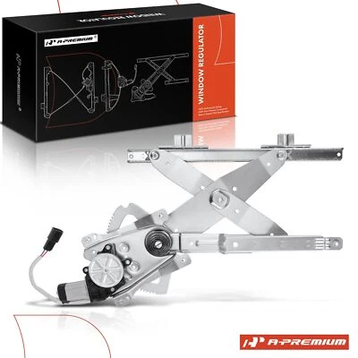 Power Window Regulator Front Right w/Motor for Saturn SL SL1 SW1 1996-2002 Sedan - Image 1 of 4