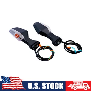 Par de luces de giro ámbar para Kawasaki Z125 Z250 Z250SL Z300 Z750 Z800 Z1000 - Imagen 1 de 8
