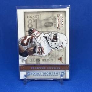 2015 Panini Contenders Draft Picks #23 Old School Colors Jamaal Charles Texas