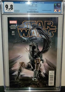 STAR WARS #1 CGC 9.8 BOBA FETT FORBIDDEN PLANET GRANOV RARE VARIANT! MANDALORIAN - Picture 1 of 1