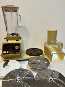 Vintage Oster Regency Kitchen Center Blender Food Processor/Salad Maker - Picture 1 of 12
