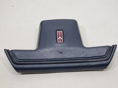 1991 Oldsmobile Cutlass Ciera Delta 88 Steering Wheel Horn Button Pad Blue Used - Image 1 of 4