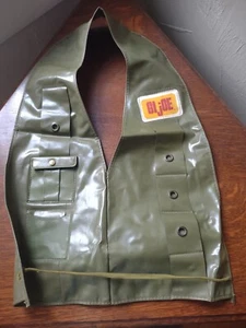 Vintage 1960's GI Joe Green Backyard Patrol Child SZ Army Vest Kid's Collectible - Picture 1 of 24