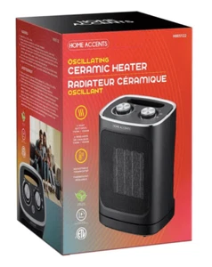 Oscillating Ceramic Heater with 2 Heat settings: 750W / 1500W | H005122 - Picture 1 of 2