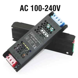 Constant Voltage Power Supply 48W 60W Thin Driver For LED Strips DC 12V / 24V - Picture 1 of 19