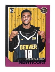 2018/19 NBA Hoops Basketball JARRED VANDERBILT RC Purple - NUGGETS - #273