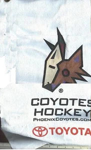 Phoenix Coyotes Souvenir Handtuch von Toyota hat Groumet 16" x 24" - Bild 1 von 3