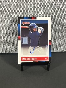 Mario Feliciano AUTO RC Retro 1988 Signature Series 2022 Donruss #R88S-MF