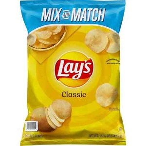 2 Pack - Lay's Classic Potato Chips (15.625 oz.) - Picture 1 of 4
