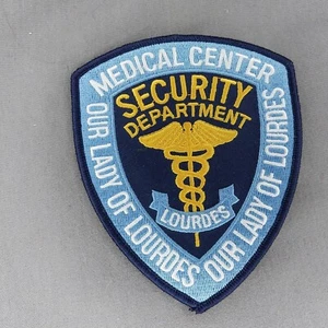 Our Lady Lourdes Medical Center Security Dept 5" Iron On Patch - Picture 1 of 2