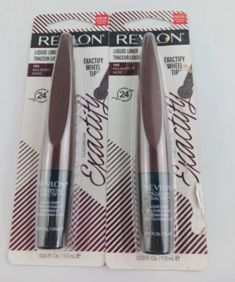 2 PACK REVLON COLORSTAY LIQUID EXACTIFY WHEEL TIP PRECISE LINES 103 MULBERRY - Image 1 of 4