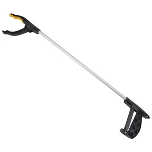 4 X LONG REACH GRABBER REACHER LITTER PICKER HELPING HAND HELD PICK UP TOOLg - Picture 1 of 6