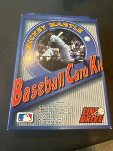 1991 Line Drive Mickey Mantle Limited Edition Baseball Card Kit - New - Unopened