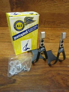 NUEVO DE LOTE ANTIGUO CLIPS ALE TOE - ALEACIÓN ANODIZADA NEGRO MATE - PEQUEÑOS - 97 L.D. - Imagen 1 de 7