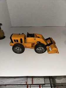 Vintage 1970's Tonka Pressed Steel Orange Front End Loader 10” - Picture 1 of 8