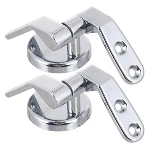 Cerniere Coperchio WC Sedile WC Cerniera di Ricambio Chiusura Lenta Tappi Coperchio Lo Strumento u - Foto 1 di 12