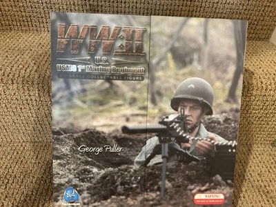 DID модель 1:6 WWII USMC 1-й полк морской пехоты «Джордж Пуллер» MG, NO A 80034 - Изображение 1 из 4