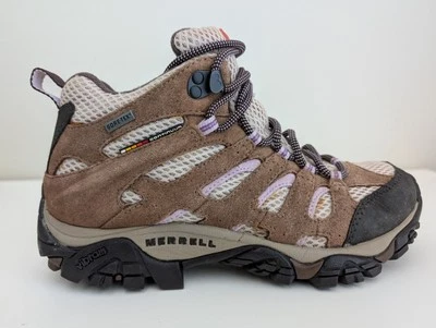 Merrell Moab 2 Mid Continuum GORE-TEX Botas de Senderismo Zapatos Vibram Vent Para Mujer 7.5 Foto 1 de 4