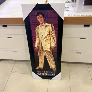 Elegantes, schwarz gerahmtes Portrait, Elvis Presley 35th Anniversary Print Fine Art - Bild 1 von 4