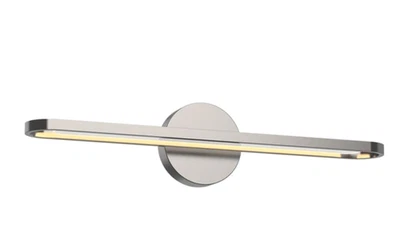 Kuzco Marlon 24" LED Tocador Níquel Cepillado Acrílico Guía VL63724-BN Nuevo Foto 1 de 3