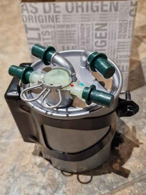 GENUINE NEW RENAULT MEGANE SCENIC 2005 2.0 1.5 DCI DIESEL FUEL FILTER 164005190R - Image 1 of 2