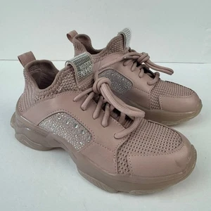 Madden NYC Zapatos Superiores Tejidos con Estrás Niño Pequeño Talla 2 Moda Tenis - Imagen 1 de 10