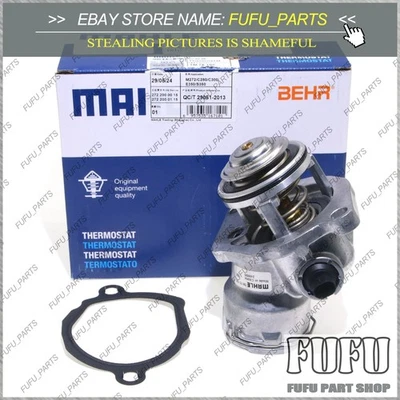 Engine Coolant Thermostat Assembly for Mercedes C300 C350 E350 ML350 A2722000415 Foto 1 de 4