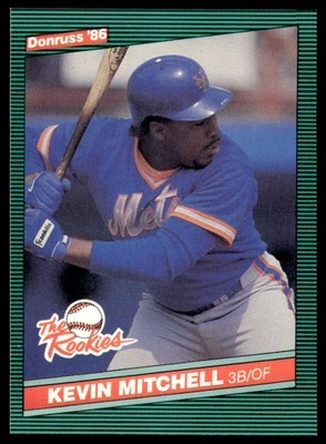 1986 Donruss The Rookies Kevin Mitchell #17 - Image 1 of 2