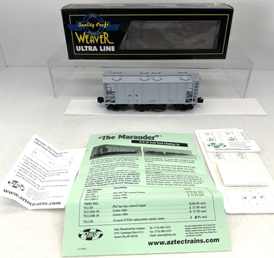 Weaver Aztec Trains TS1183 The Marauder Track Cleaner Hopper New O Gauge 3 Rail - Image 1 of 4