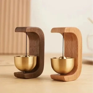 Magnetic Design Entrance Door Bell Wooden Wind Chime Door Hanging NEW - Picture 1 of 7