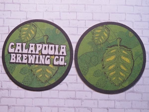 Bier Brauerei Untersetzer: CALAPOOIA Brewing Co ~ Albany, OREGON - Lupulin Hopfenknospen - Bild 1 von 1