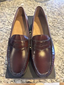 G.H. Bass Weejuns Diane Penny Loafers Women's Size 8.5 Wine New In Box!!! - Picture 1 of 5