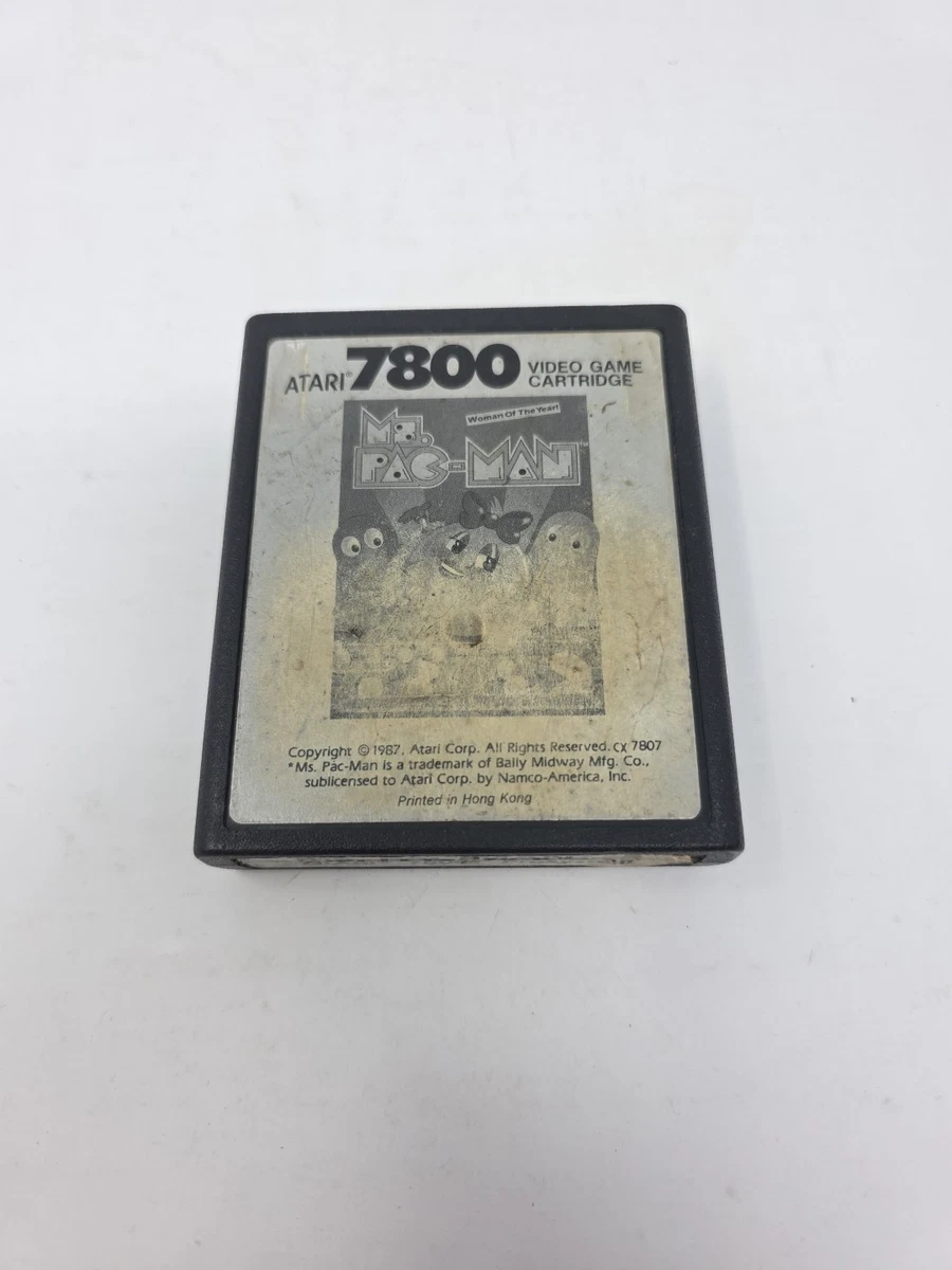 Atari 7800 Ms. Pac-Man 1986 Release Year Video Games for sale - eBay