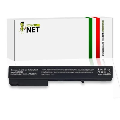 NEW NET Batteria per HP Compaq NX7300 NX7400 NX8200 [10,8/11,1V 5200mAh]