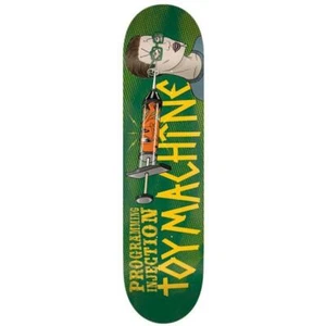 Toy Machine Skateboards Programming Injection Skateboard Deck Green 8.25" - Picture 1 of 2