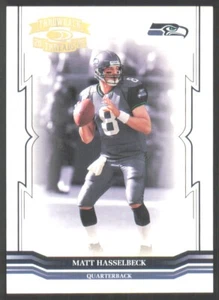 2005 Donruss Throwback Threads Gold Holofoil Matt Hasselbeck /99 #128 - Picture 1 of 2
