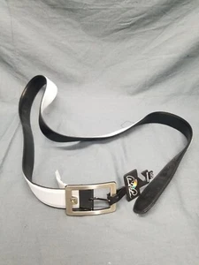 Arnold Palmer Men's Solid Leather Belt White One Size NEW WITH TAGS! - Picture 1 of 4