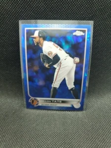Dillon Tate 2022 Topps Chrome Sapphire Update - #US25 - Baltimore Orioles - Picture 1 of 3