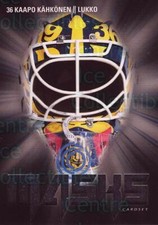 2017-18 Finnish Cardset Masks #5 Kaapo Kahkonen